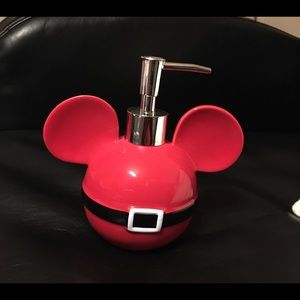 Mickey Mouse Christmas Hand Soap Dispenser